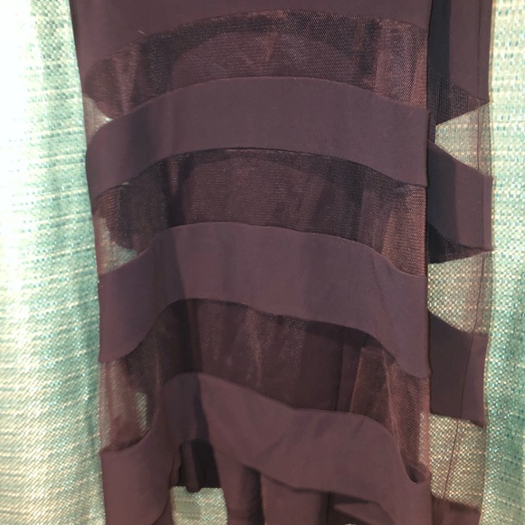 Lauren Ralph Lauren Navy Blue Mermaid Gown - Picture 7 of 8